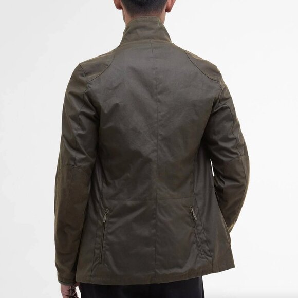 BARBOUR Men's Beacon Sports Waxed Jacket - Picture 3 of 9